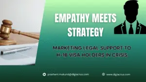 Marketing legal support to aid affected H1B Visa holders