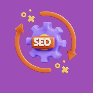 SEO agents working on website audits at a professional SEO company.