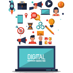 Social media marketing agency team planning platform-specific strategies.