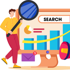 Display advertising agency reviewing ad placements, creative previews, and metrics.