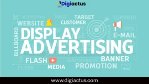 Display advertising agency managing banner ad campaigns and audience targeting